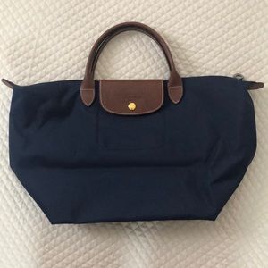 NWOT Longchamp Le Pliage Navy